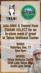 SWAMI SELECT TAHOE WELLNESS CENTER DECEMBER 2022
